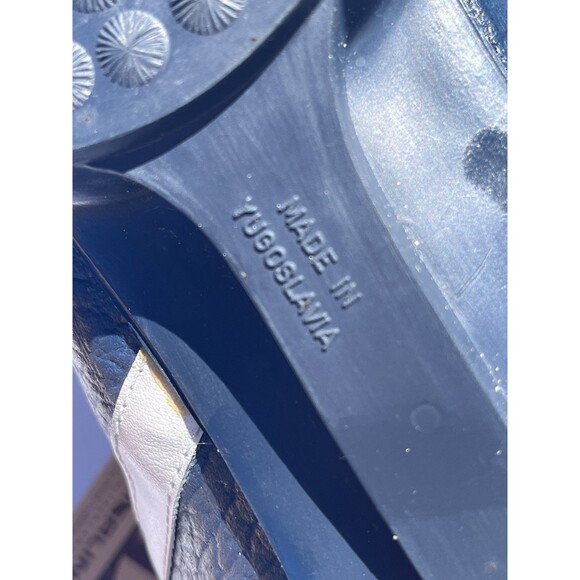 Vintage Heierling Blue Leather Cross Country Ski Boots Men Size EU 48/US 15 main image 5